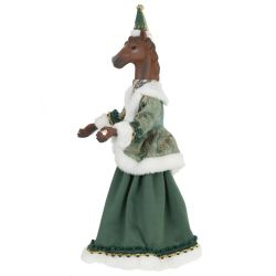 GAEM Игрушка набивная стоя "Лошадь", L18 W11 H46 см