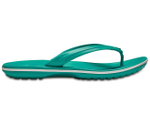 Шлепанцы Crocs Crocband Flip Tropical Teal/White