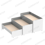 Кровать ТРИ ЯРУСА