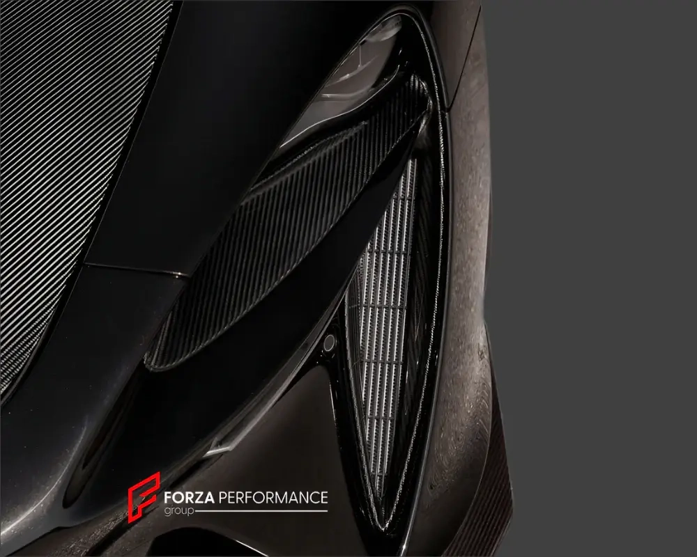 Карбоновые накладки на фары для McLaren Artura 2021+ Артура тюнинг