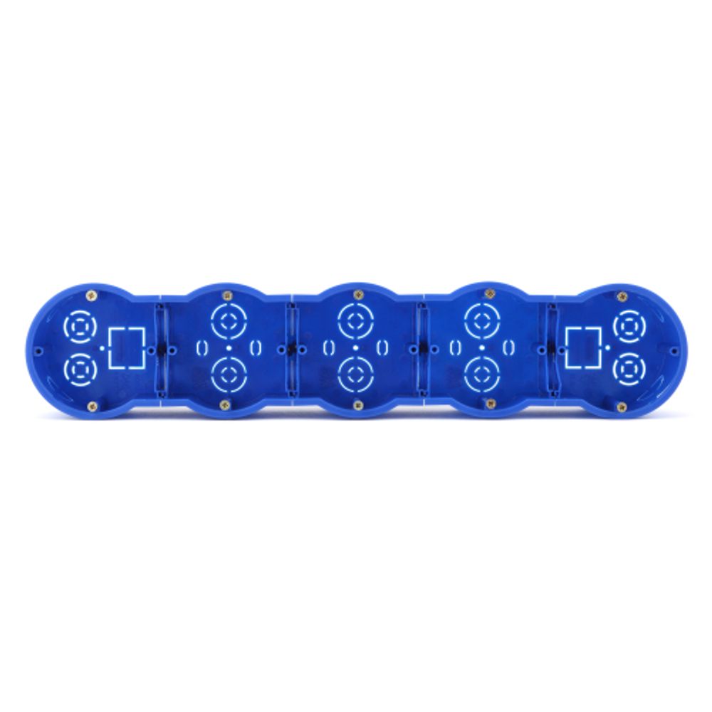 Коробка установочная ЭРА UP-68-45-M промежуточная синяя UniPost 68х45мм для твердых стен IP30