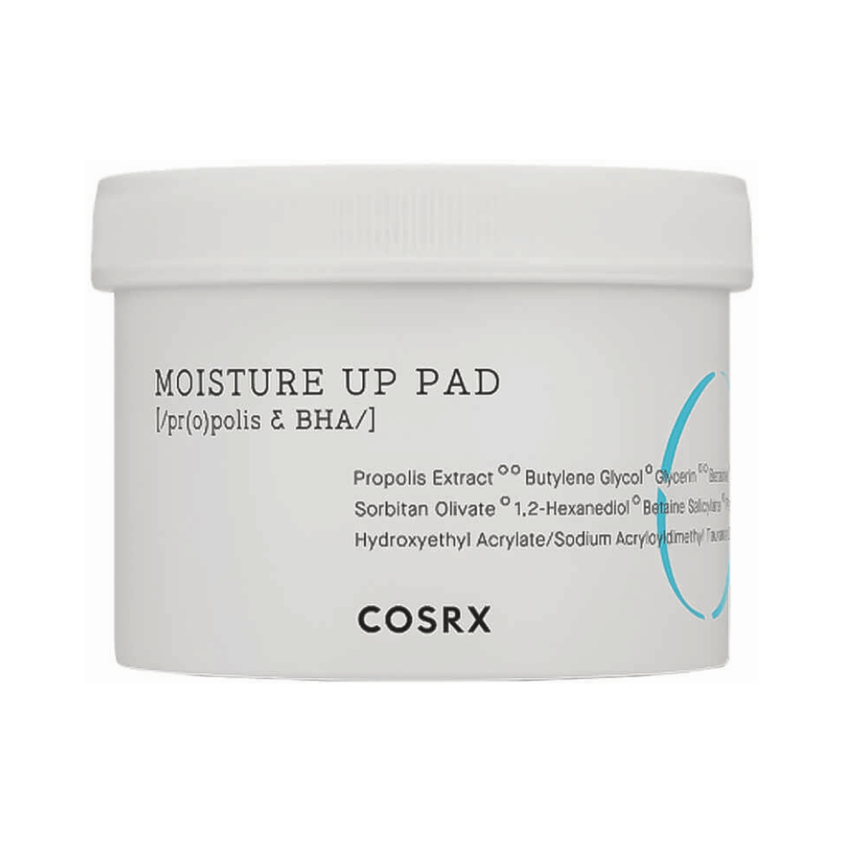 Увлажняющие пэды для чувствительной кожи COSRX One Step Moisture Up Pad 70 шт