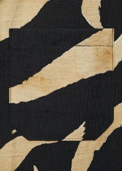 Рубашка с принтом и коротким рукавом