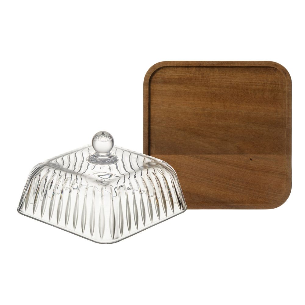 БЛЮДО ДЛЯ СЕРВИРОВКИ "NATURE" С КРЫШКОЙ 19*17*11 СМ