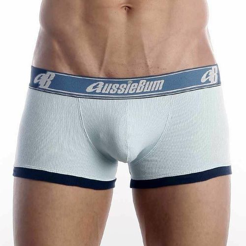 Мужские трусы хипсы светло-голубые Aussiebum Flex Ice AB00070