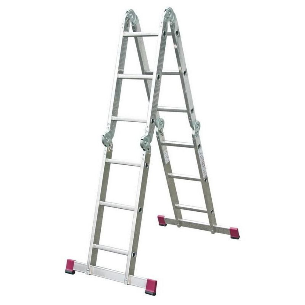 CORDA Шарнирная универсальная стремянка-трансформер,4*4 (085047)