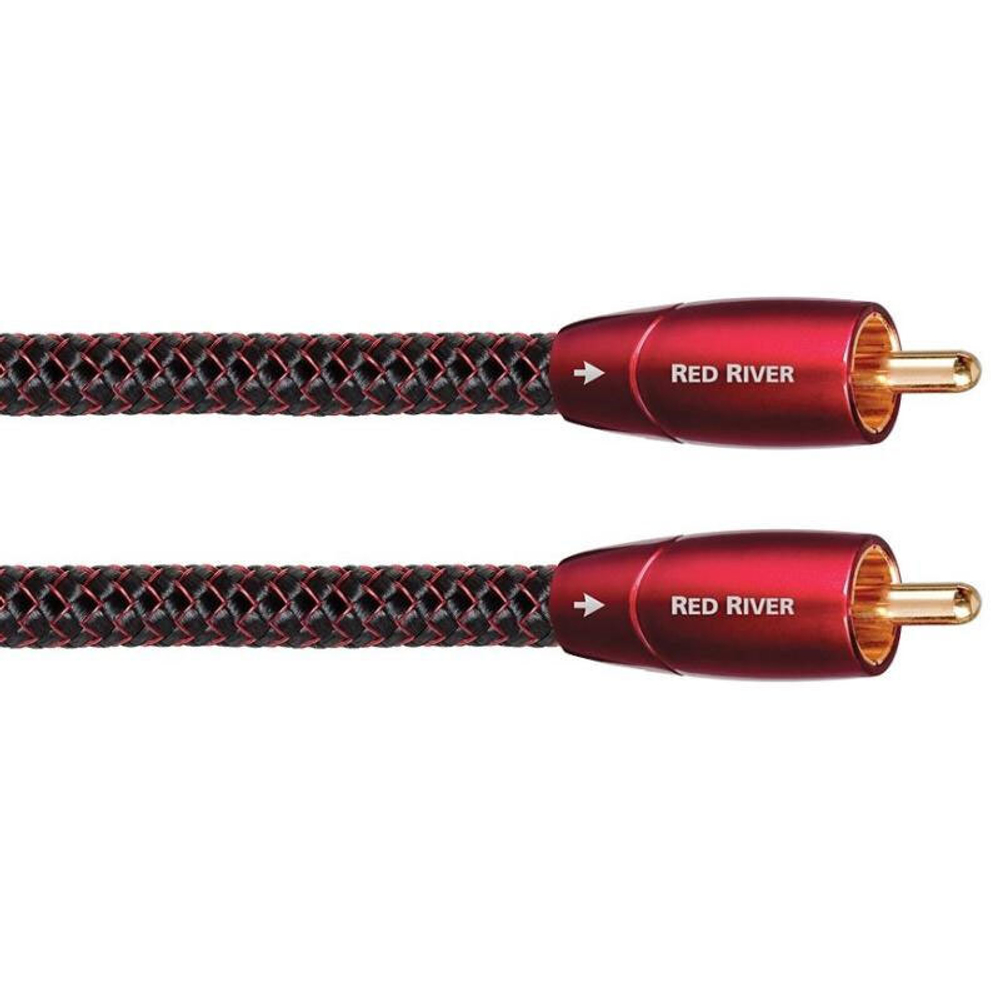 Межблочный аудио кабель AudioQuest Red River RCA-RCA, 1.5 метра