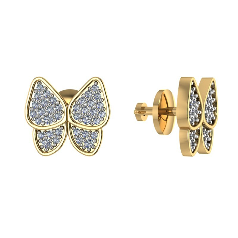Серьги из золота 585 пробы