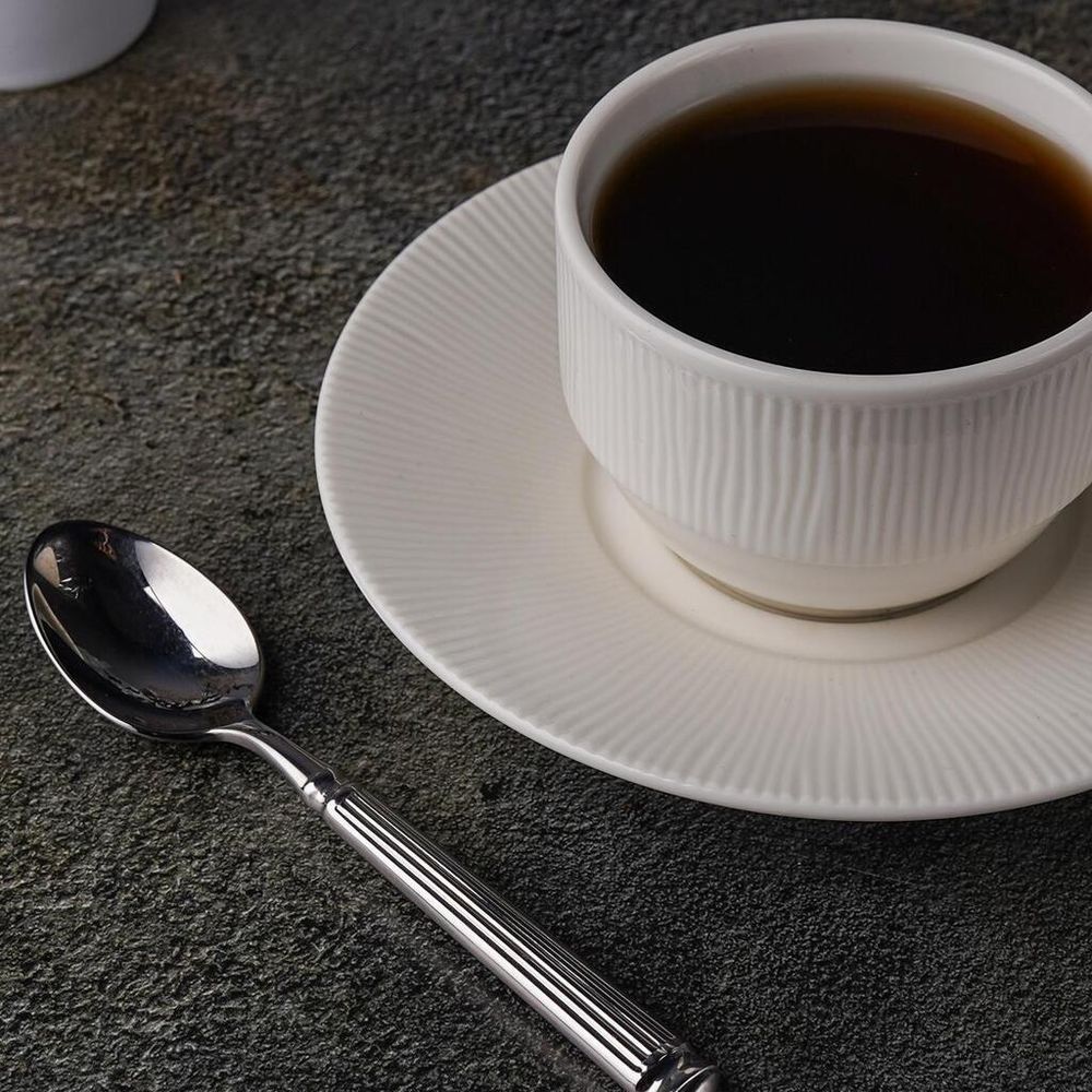 Чайная пара 210 мл белая d 8,5 см h6 см Neo Silk Stackable Noble [6]