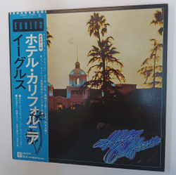 Винтажная виниловая пластинка LP Eagles Hotel California (Japan 1976) (Obi)