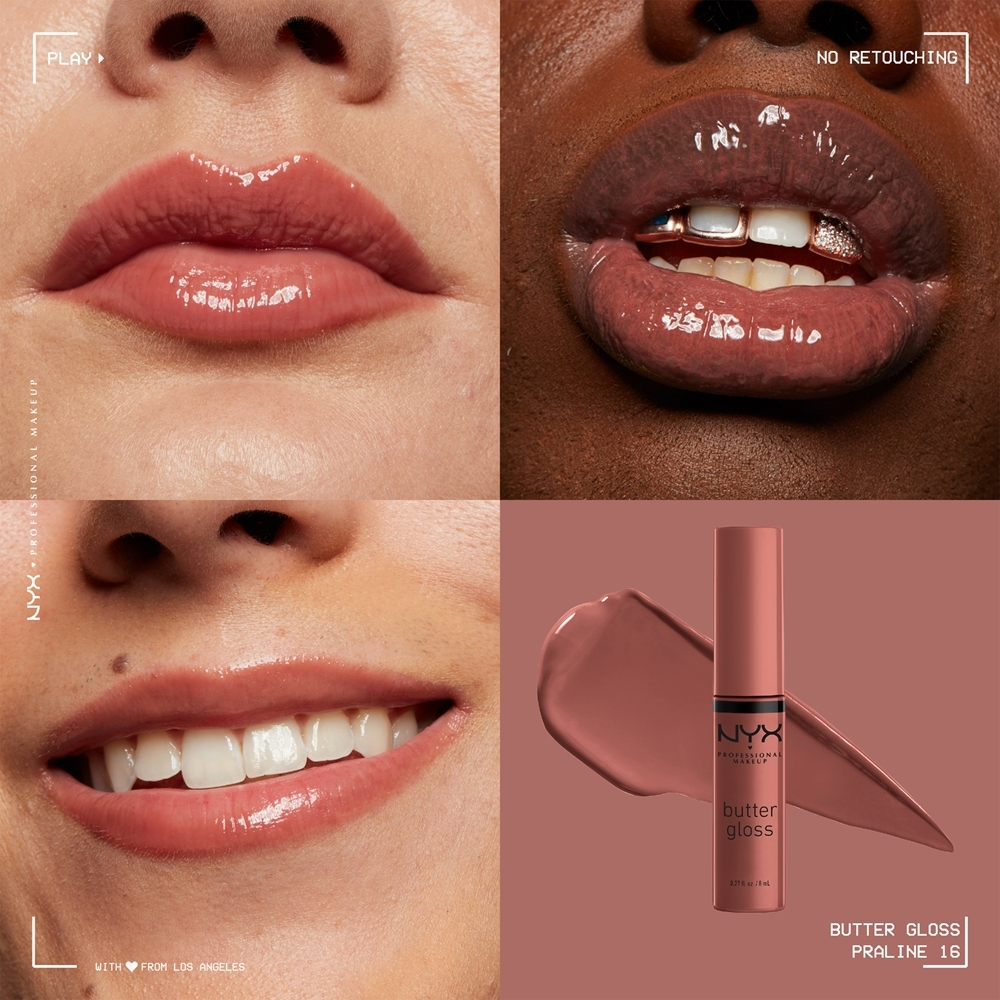 NYX Professional Makeup Butter Gloss - блеск для губ, 8 ml