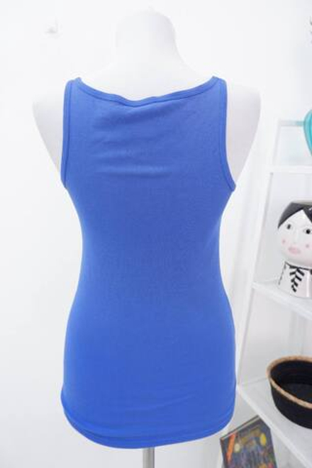 Майка Твое синяя 44 размер