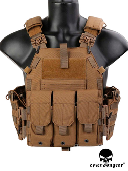 Бронежилет EmersonGear Quick Release 094K Style Plate Carrier (EM7405CB). Койот