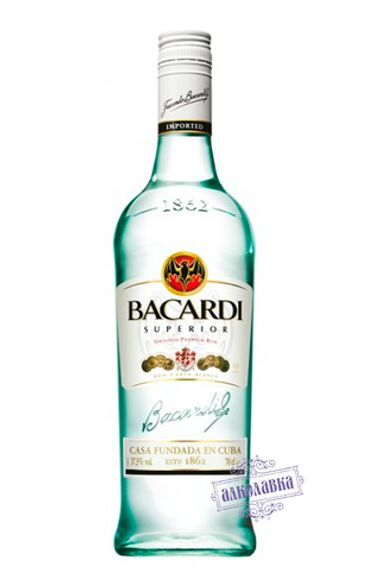 Ром Бакарди Супериор белый, 40%, 0,75 л