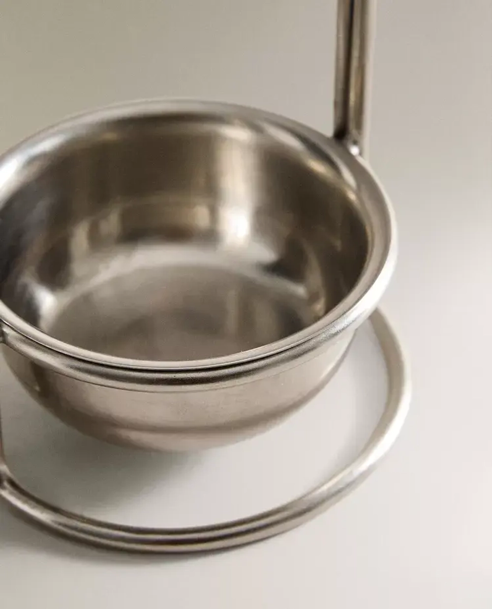 ZARA HOME МЕТАЛЛИЧЕСКИЙ ДЕРЖАТЕЛЬ ДЛЯ ЗУБНЫХ ЩЕТОК, СЕРЕБРЯНЫЙ