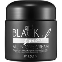 Крем с экстрактом черной улитки Mizon Black snail all in one cream, 75 мл