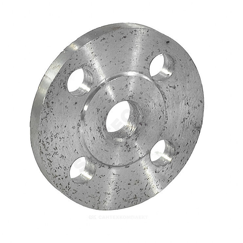 Фланец сталь 09Г2С плоский Ду 80 Ру10 тип 01 ряд 1 исп. B ГОСТ 33259-2015