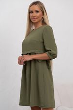Платье Арчи (оливковый) Р11-1028 Nikol