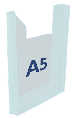 Карман А5 вертикальный толщиной 0,5 мм под пачку листов