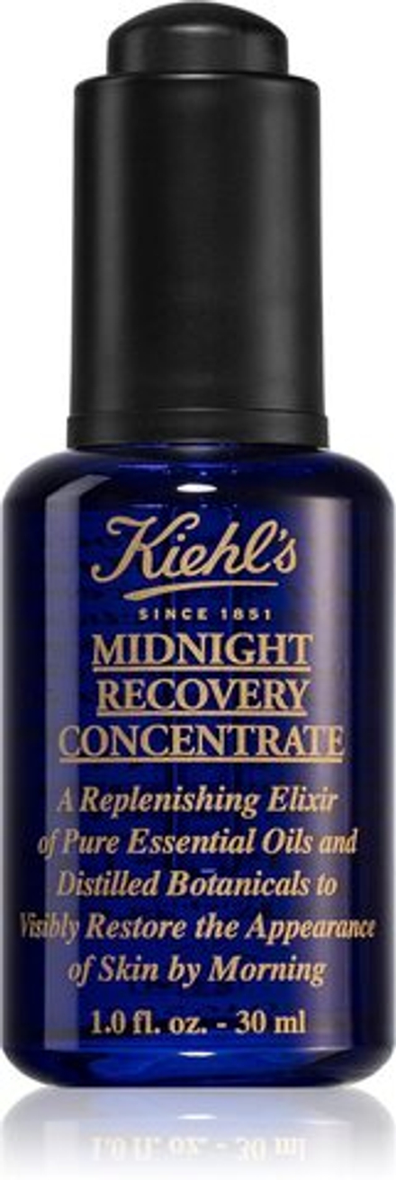 Kiehl's Midnight Recovery Concentrate - регенерирующая ночная сыворотка для всех типов кожи, включая чувствительную кожу /   30  ml  / GTIN 3605975053920