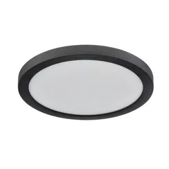 7788/18L MITRA LED SN 000 Светильник пластик/белый/черный LED 18Вт 3000/4000/6500К D225 IP44 CCT/датчик движения NEBULA BLACK