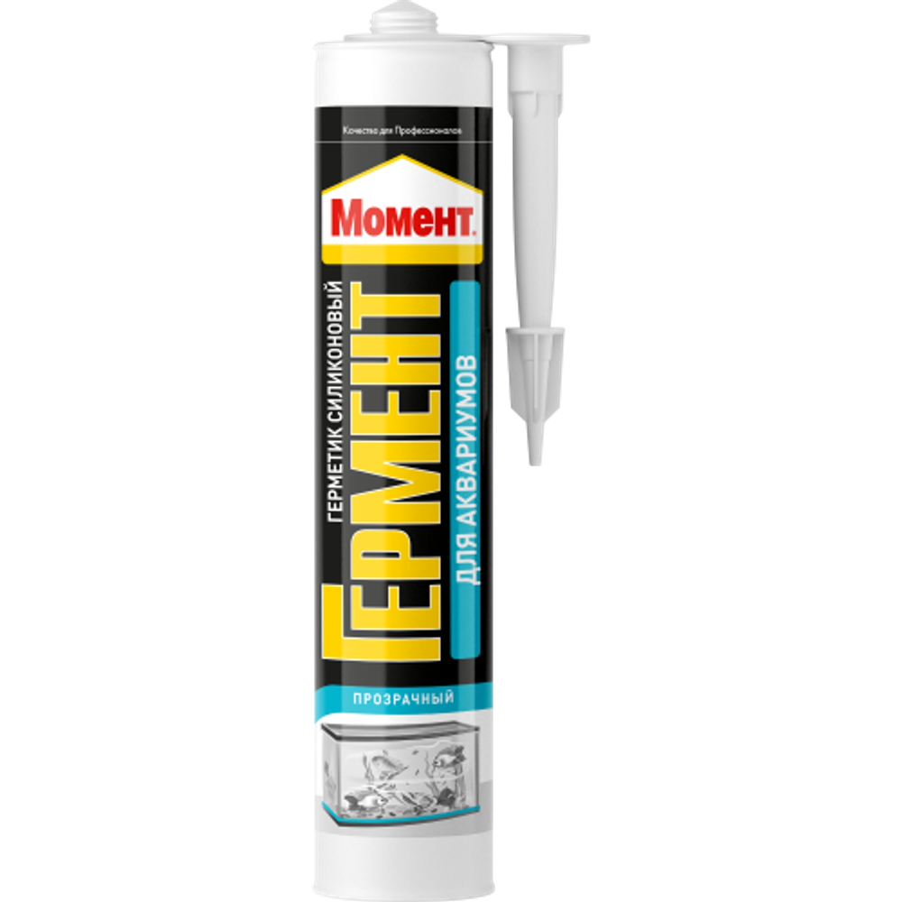 Герметик Момент 1997824 Гермент силиконовый для аквариумов прозрачный 280 мл. | Момент