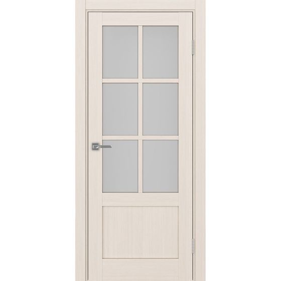 Цена на Межкомнатная дверь экошпон Турин 541ПФ.2221 ясень перламутровый остеклённая Купить Межкомнатная дверь экошпон Турин 541ПФ.2221 ясень перламутровый остеклённая