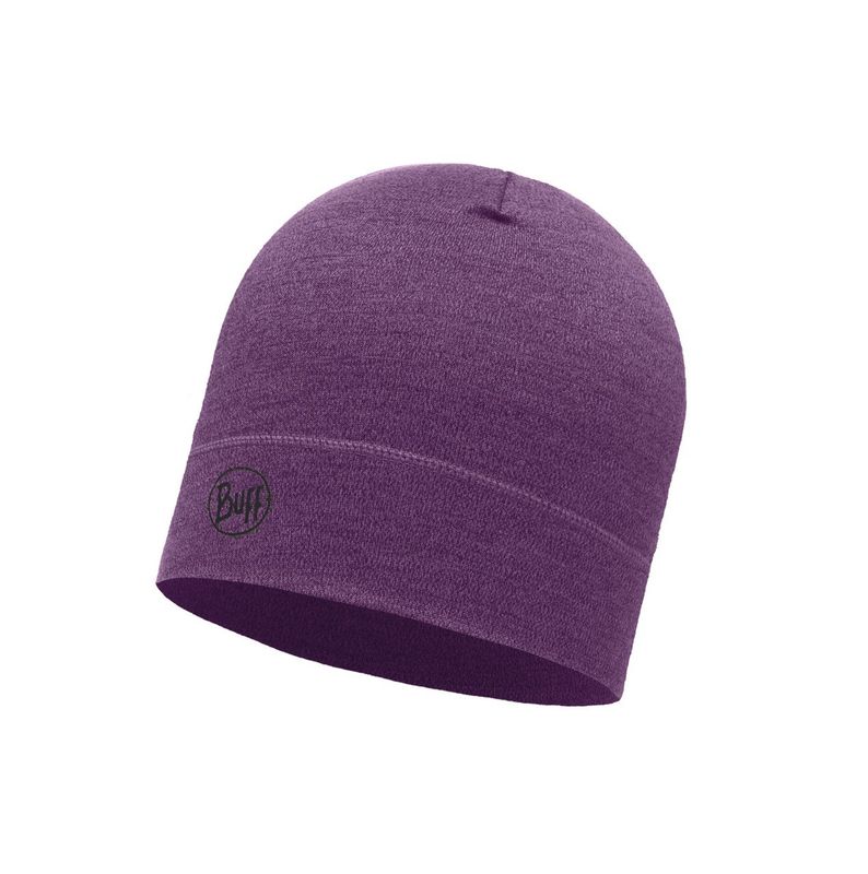 Шерстяная шапка Buff Purple Melange Фото 1