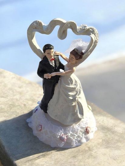 Свадебные фигурки "Жених и невеста" на торт