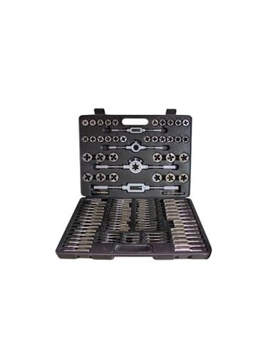 Набор метчик.и плашек110пр(2х0.4,3х0.5,4х0.7,5х0.8,6х0.75-1,8х0.75-1,25,9х0.75-1.25,10х0.75-1.5,11х0.75/1/1.25/1.5, 12х0.75-1.75,14х1-2,16х1-2,18х1.5) PATRON P-B110-1