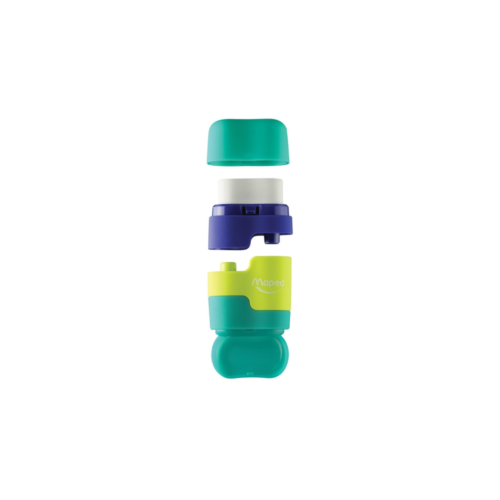 Точилка Maped Connect 2 отверстия, ластик 49220