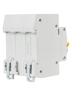 Автоматический выключатель 3P 63А IEK ВА47-29 (1шт)
