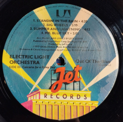 Винтажная виниловая пластинка LP Electric Light Orchestra Out Of The Blue (USA 1977) Mr. Blue Sky