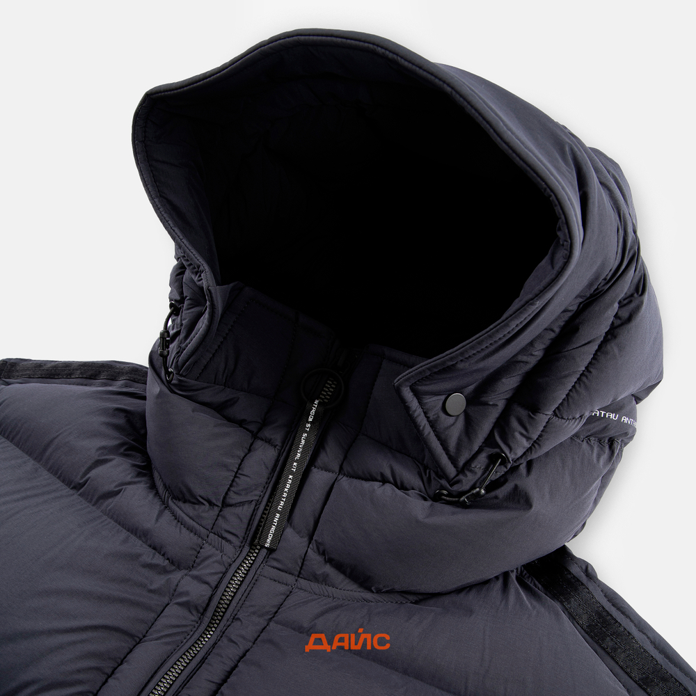 Пуховик мужской Krakatau Qm559-2 Rook Hooded Puffer Jacket