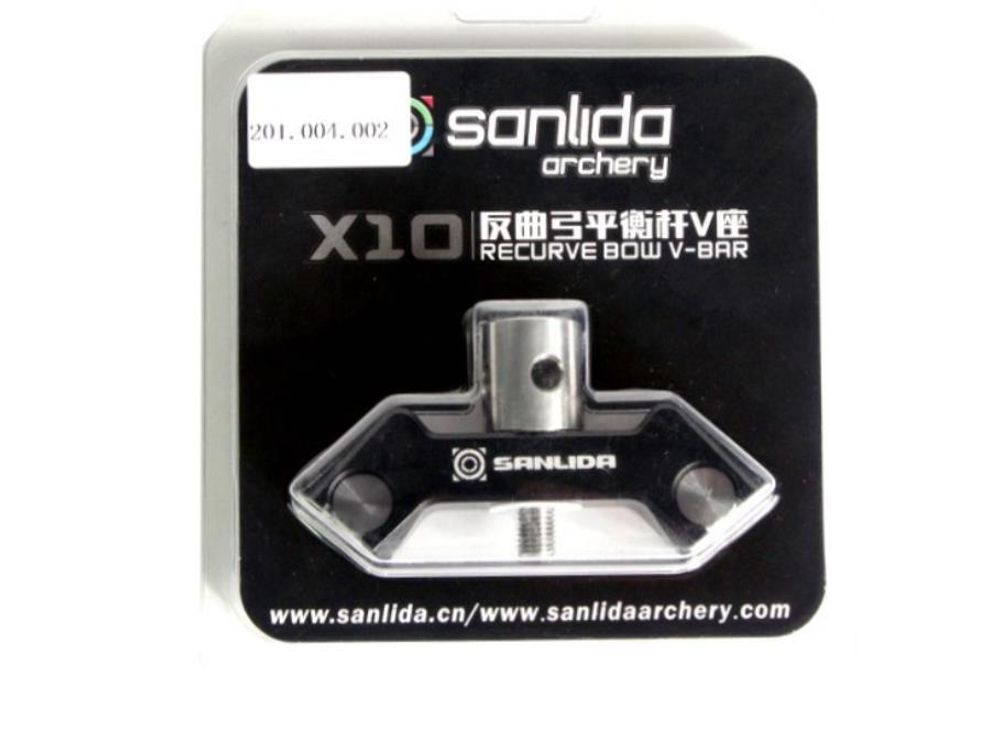 Тройник для рекурсивного спортивного лука Sanlida X10 recurve stabilizer V-bar