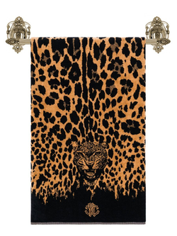 Полотенце 95х150 Roberto Cavalli Wild Jaguar bruciato 002