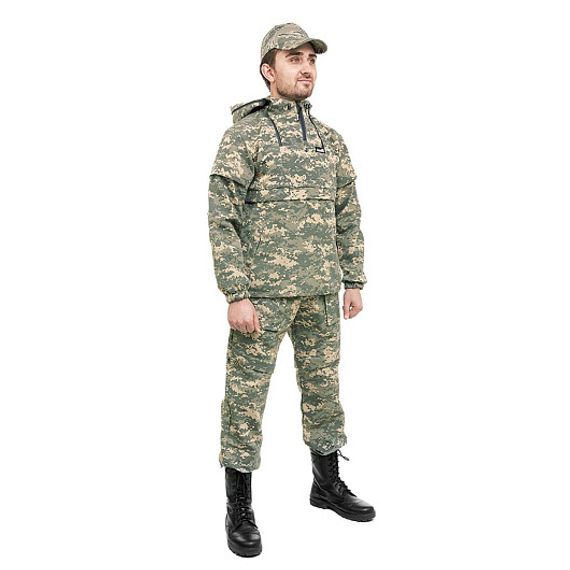 Костюм противоэнцефалитный Helios СТОП-КЛЕЩ р. 44-46 Серый Пиксель