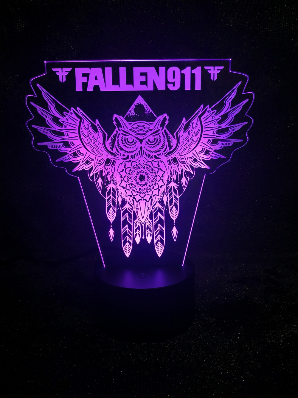 3Д-светильник Сова "Fallen"