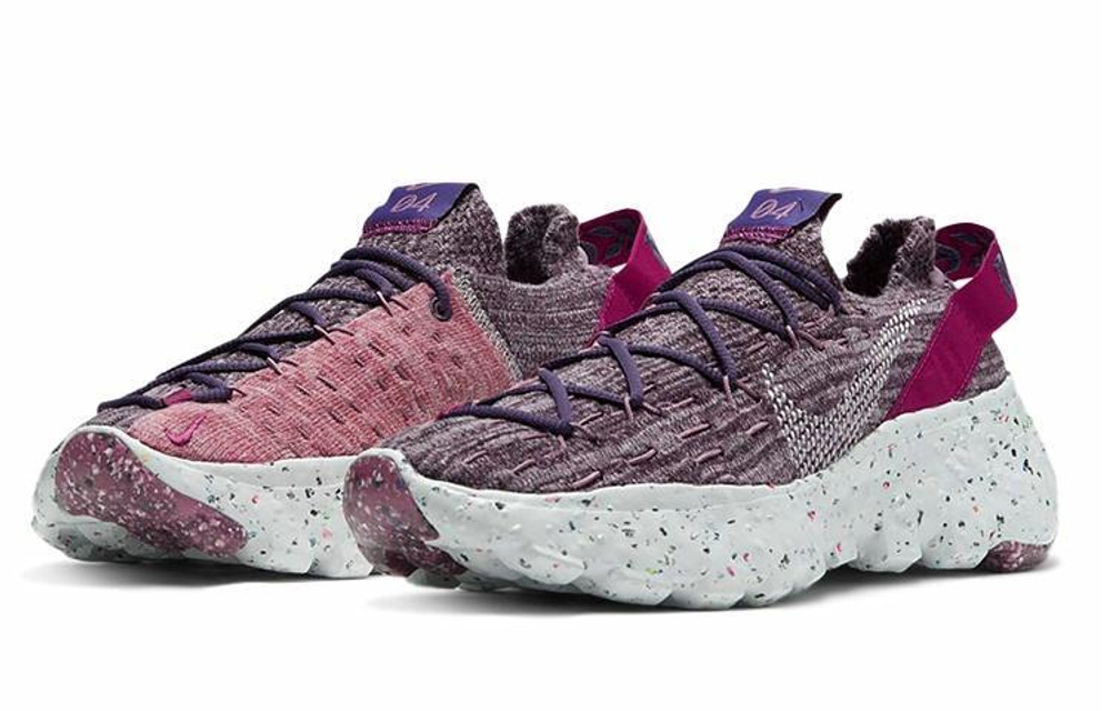 Кроссовки Nike Space Hippie 04 "Cactus Flower" (Женская размерная сетка)