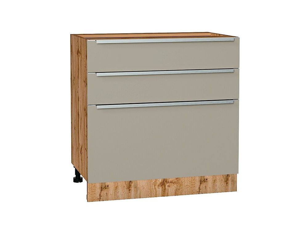 Шкаф нижний с 3-мя ящиками Фьюжн