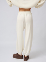 Джемпер вязаный с v-вырезом