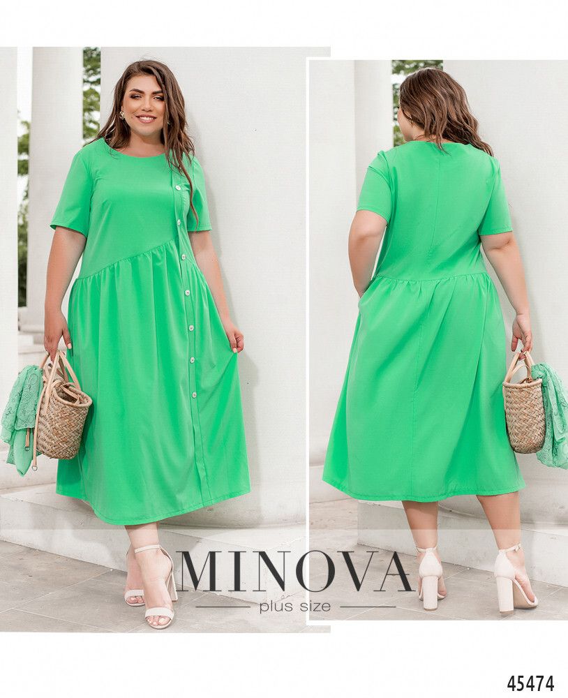 Платье 8-311-Ментол Minova