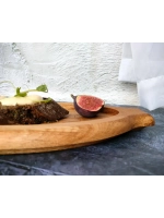 Поднос деревянный из массива дуба