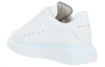 Alexander McQueen Alexander McQueen signature lace-up fashion sneakers women's white