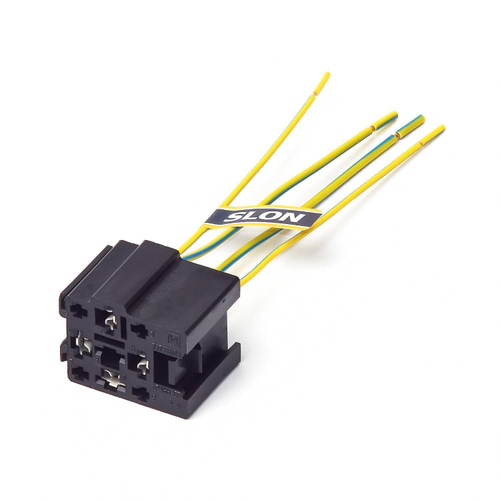 Колодка с проводом на реле стартера ВАЗ 2110 4х-контактная