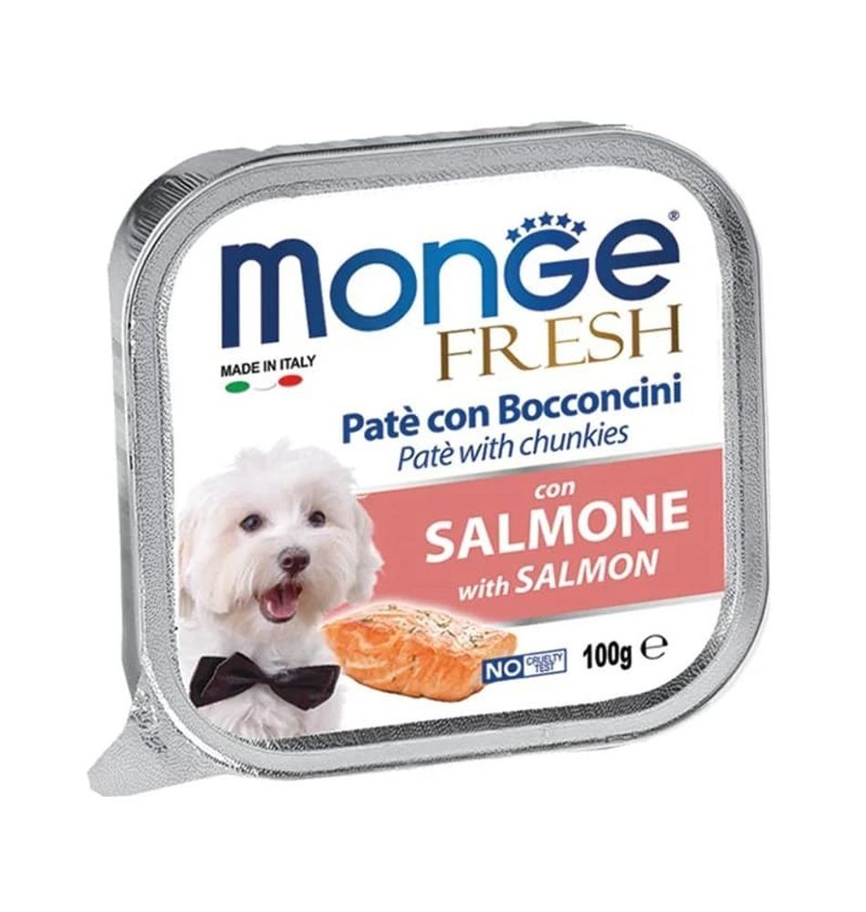 Monge Dog 100г. Fresh консервы для собак лосось