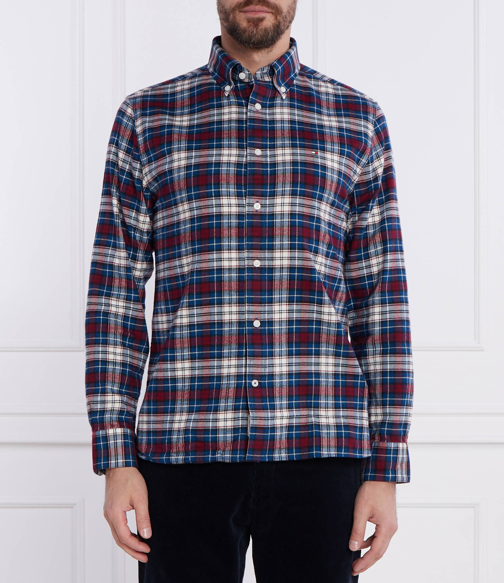 Рубашка TARTAN Tommy Hilfiger - голубой(MW0MW32890)
