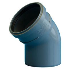 Отвод Политэк Пайп 110х45гр. ВК (60)