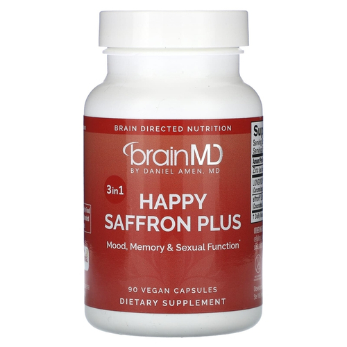 BrainMD Happy Saffron Plus, 90 caps.