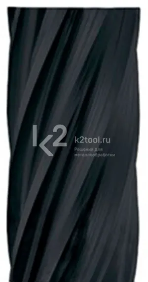 Борфреза твердосплавная Karnasch форма G, 3х14х3х38 мм, насечка HP-7 по алюминию, покрытие Black-Tec, арт. 11.5065-015